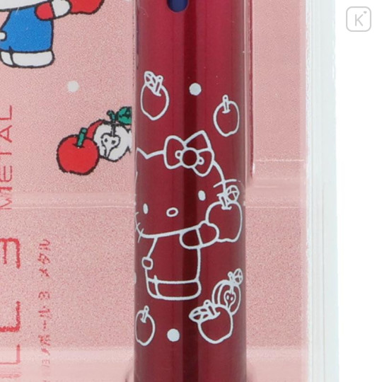 Japan Sanrio FriXion Ball 3 Metal Multi Color Erasable Gel Pen - Hello Kitty - 5