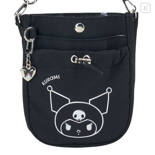 Japan Sanrio Original Shoulder Bag - Kuromi : Black - 2