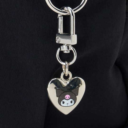 Japan Sanrio Original Shoulder Bag - Kuromi : Black - 5