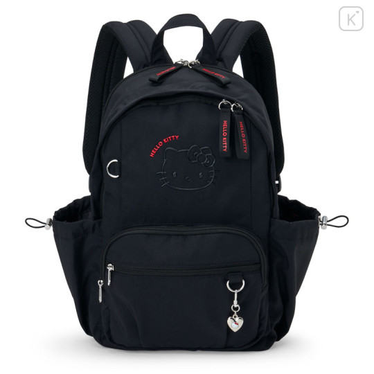 Japan Sanrio Original Backpack - Hello Kitty : Black - 1