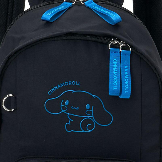 Japan Sanrio Original Backpack - Cinnamoroll : Black - 4