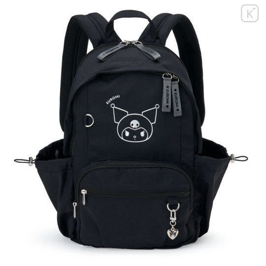 Japan Sanrio Original Backpack - Kuromi : Black - 1
