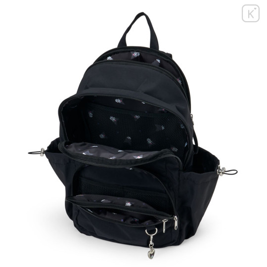 Japan Sanrio Original Backpack - Kuromi : Black - 3