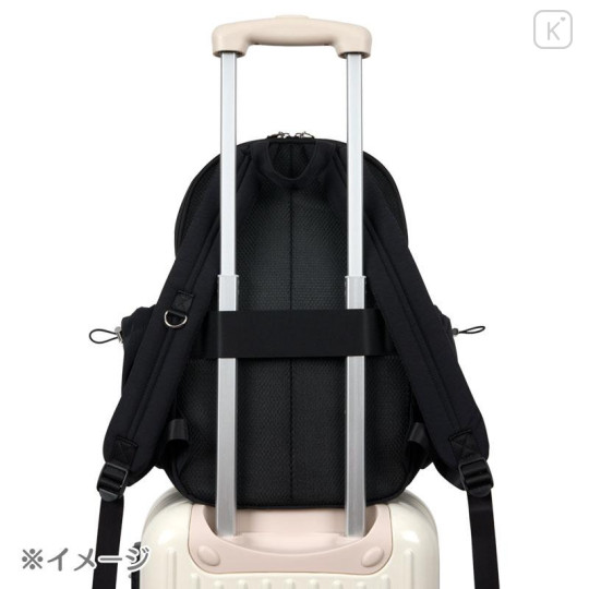 Japan Sanrio Original Backpack - Kuromi : Black - 6