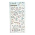 Japan Doraemon Kira Kira Seal - Doraemon : Pastel - 1