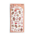 Japan Monchhichi × Sanrio Kira Kira Seal - Hello Kitty & Monchhichi-kun : A - 1