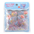 Japan Narumiya Characters Cotton Puffy Sticker Flakes - Angel Blue - 1