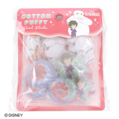 Japan Disney Cotton Puffy Sticker Flakes - Baymax