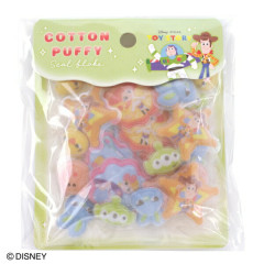 Japan Disney Cotton Puffy Sticker Flakes - Toy Story