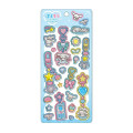 Japan Sanrio Puffy Glitter Charm Sticker - Cinnamoroll - 1