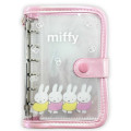 Japan Miffy 6 Hole Sticker Binder - Lineup Pink - 1