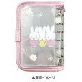 Japan Miffy 6 Hole Sticker Binder - Lineup Pink - 2