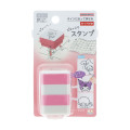 Japan Sanrio Pop-Up Stamp - Kuromi & My Melody & My Sweet Piano - 1