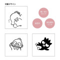 Japan Sanrio Pop-Up Stamp - Badtz-maru & Hangyodon & Tuxedosam - 5
