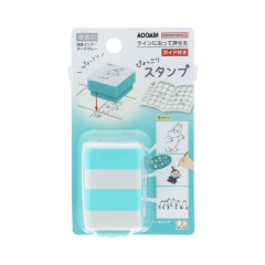 Japan Moomin Pop-Up Stamp - Hattifatteners & Little My & Moomintroll