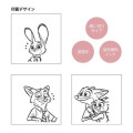 Japan Disney Pop-Up Stamp - Zootopia - 5