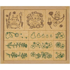 Japan Ghibli Wooden Stamp Set - My Neighbor Totoro : Spring Summer