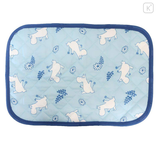 Japan Moomin Cool Pillow Cover - Moomintroll : Flower - 1