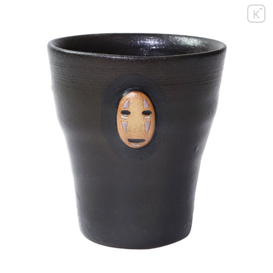 Japan Ghibli Shigaraki Ware Tumbler - Spirited Away : No Face - 1