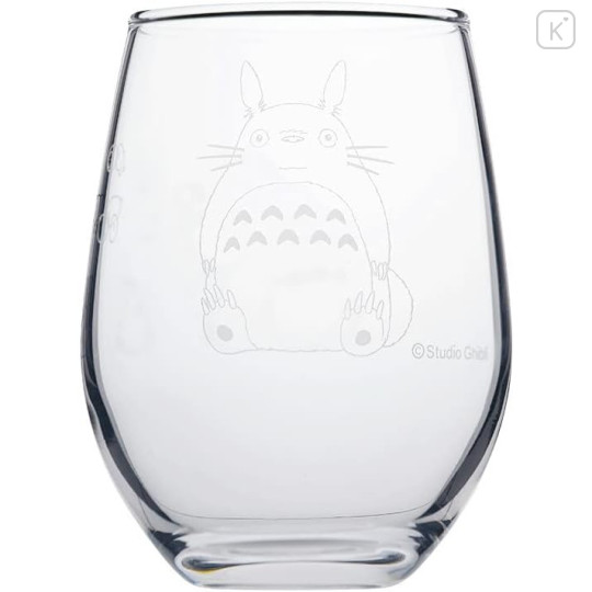 Japan Ghibli Glass Tumbler - Totoro & Acorn - 1