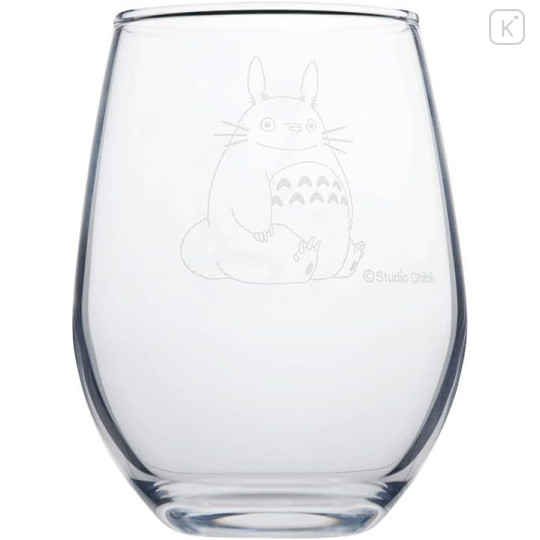 Japan Ghibli Glass Tumbler - Totoro & White Clover - 1