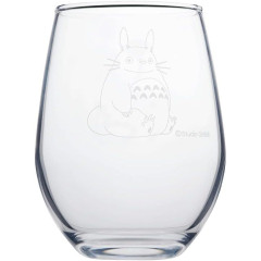Japan Ghibli Glass Tumbler - Totoro & White Clover