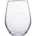 Japan Ghibli Glass Tumbler - Totoro & White Clover - 1