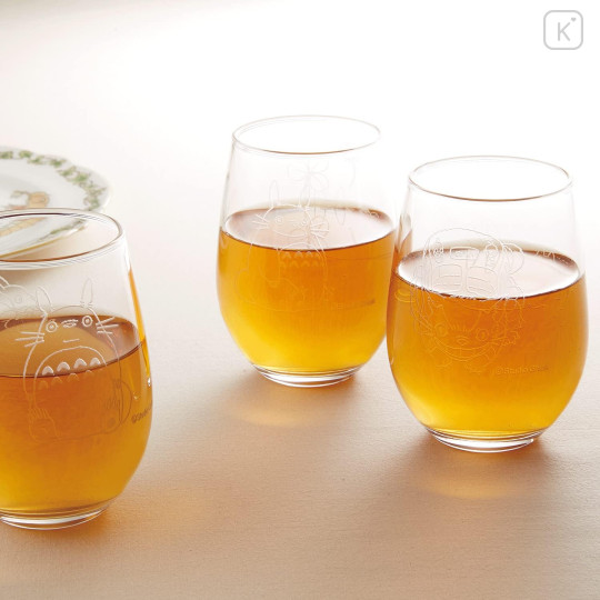 Japan Ghibli Glass Tumbler - Totoro & Catbus - 4