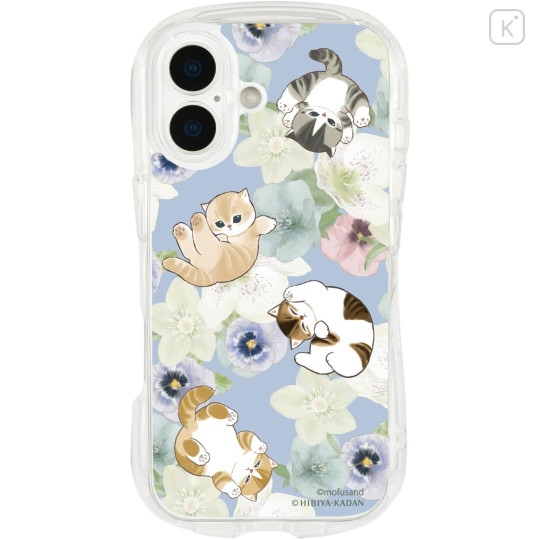 Japan Mofusand Hibiya Kadan Crystal Clear iPhone 17 Case - Winter - 1