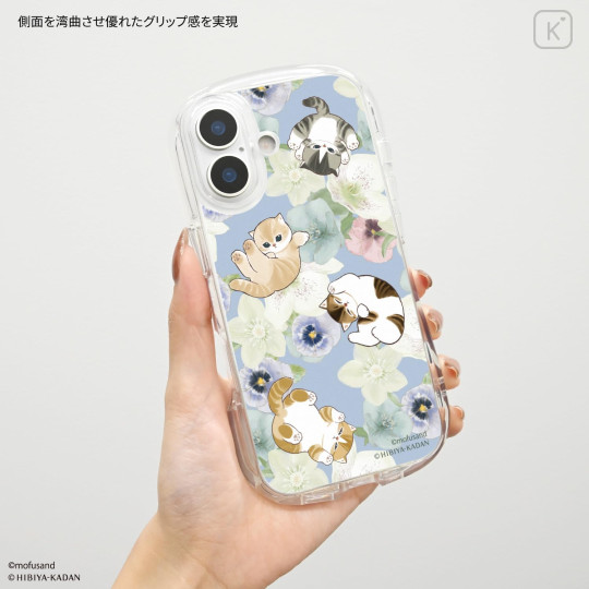 Japan Mofusand Hibiya Kadan Crystal Clear iPhone 17 Case - Winter - 6