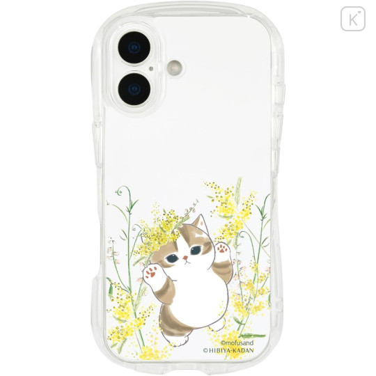Japan Mofusand Hibiya Kadan Crystal Clear iPhone 17 Case - Spring - 1