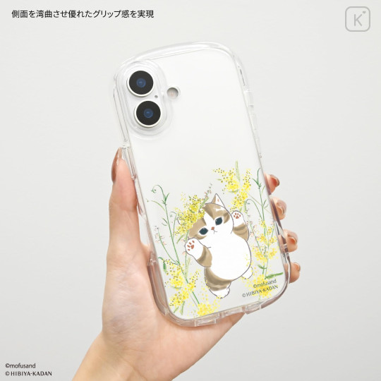 Japan Mofusand Hibiya Kadan Crystal Clear iPhone 17 Case - Spring - 6
