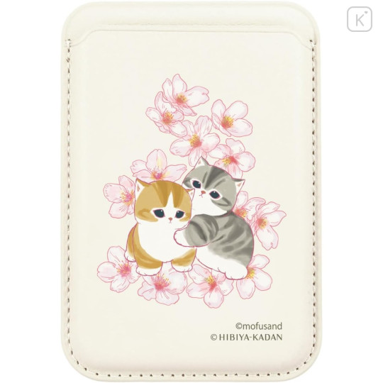 Japan Mofusand Hibiya Kadan MagSafe Card Wallet - Spring - 1