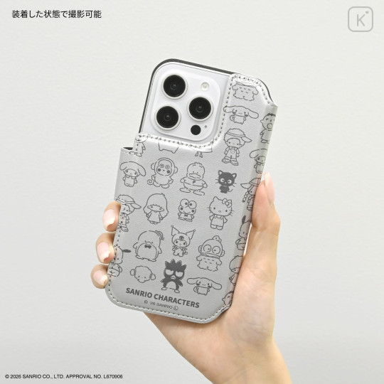 Japan Sanrio MagSafe Flip Smartphone Cover - Sanrio Characters - 5