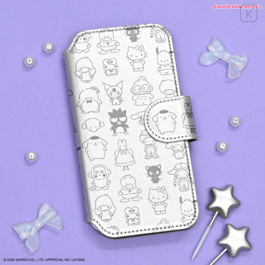 Japan Sanrio MagSafe Flip Smartphone Cover - Sanrio Characters - 7