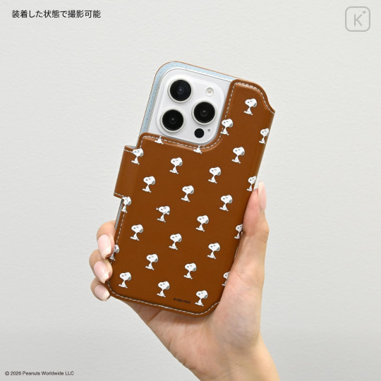 Japan Peanuts MagSafe Flip Smartphone Cover - Snoopy - 5