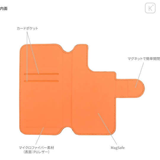 Japan Peanuts MagSafe Flip Smartphone Cover - Joe Cool - 3