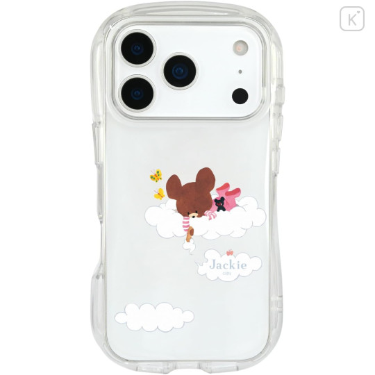 Japan The Bear's School Crystal Clear iPhone 17 Pro Case - Cloud - 1
