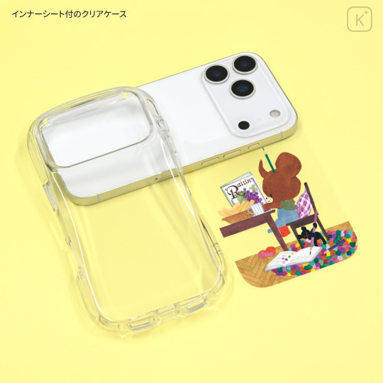 Japan The Bear's School Crystal Clear iPhone 17 Pro Case - Study - 3