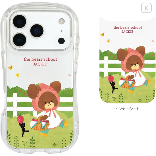 Japan The Bear's School Crystal Clear iPhone 17 Pro Case - Jackie - 2