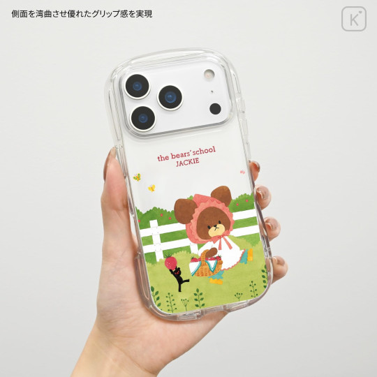 Japan The Bear's School Crystal Clear iPhone 17 Pro Case - Jackie - 6
