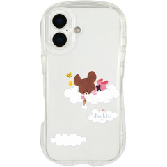 Japan The Bear's School Crystal Clear iPhone 17 Case - Cloud