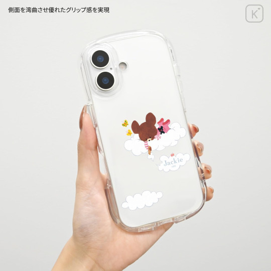 Japan The Bear's School Crystal Clear iPhone 17 Case - Cloud - 6