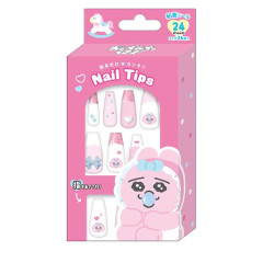 Japan Opanchu Usagi Nail Tips - Panchu Rabbit : Pink