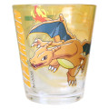 Japan Pokemon Clear Acrylic Tumbler - Charizard : Smash Color - 1