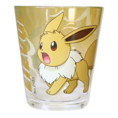 Japan Pokemon Clear Acrylic Tumbler - Eevee : Smash Color