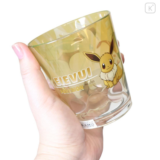 Japan Pokemon Clear Acrylic Tumbler - Eevee : Smash Color - 2