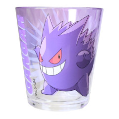 Japan Pokemon Clear Acrylic Tumbler - Gengar : Smash Color
