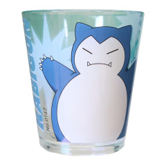 Japan Pokemon Clear Acrylic Tumbler - Snorlax : Smash Color