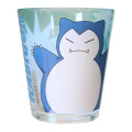 Japan Pokemon Clear Acrylic Tumbler - Snorlax : Smash Color - 1